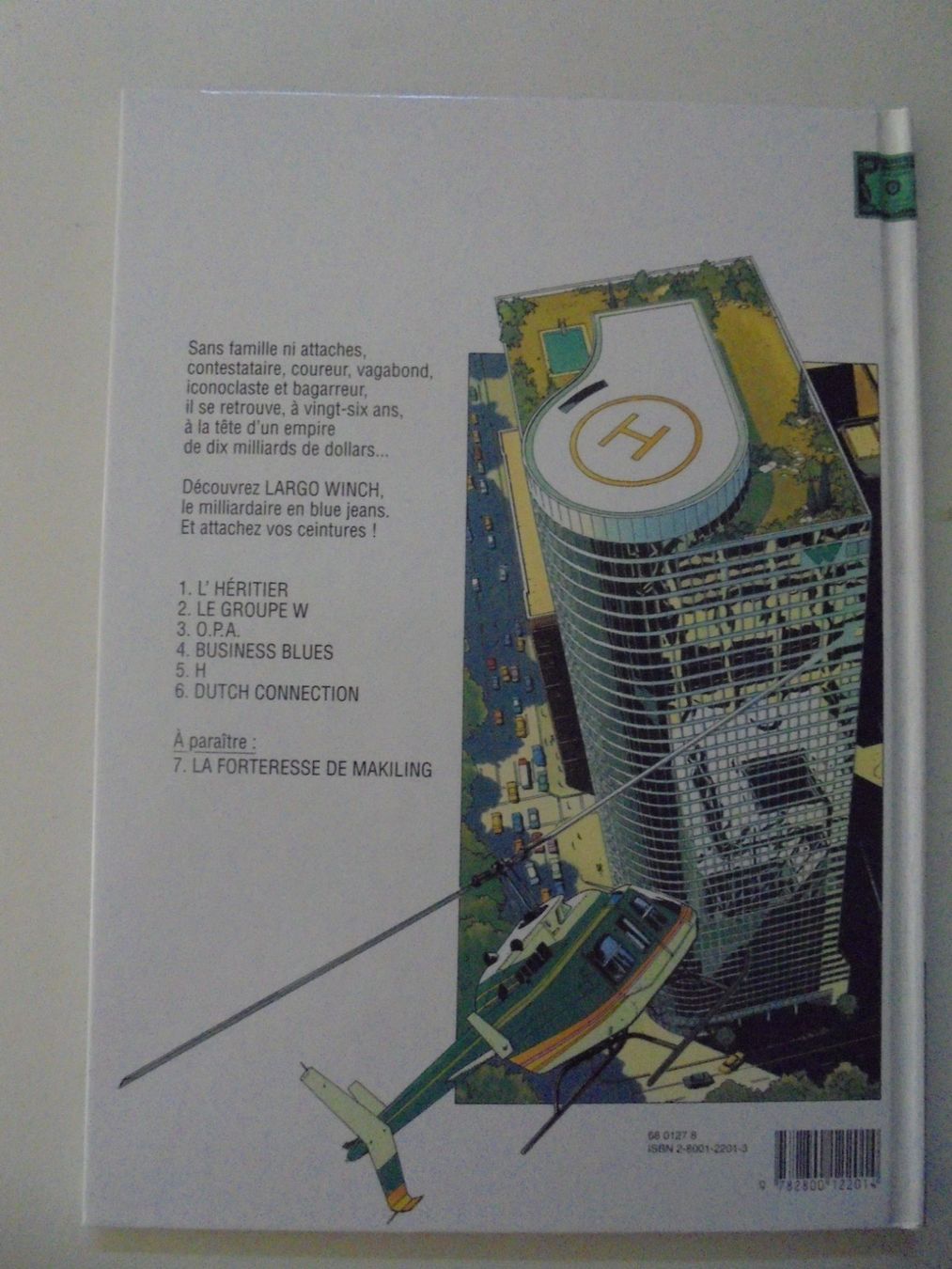 Fumetti: Largo Winch " 6) Dutch Connection " E.O comme neuf – Usato da Eclépens venduto da Consuelo 1