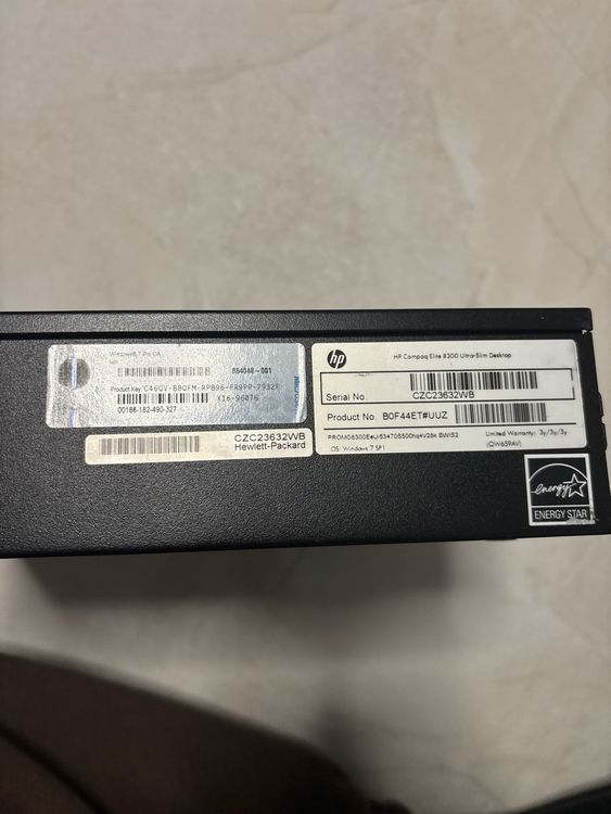 HP Compaq Elite 8300 Ultra-Slim Desktop PC (Neu (gemäss Beschreibung ...
