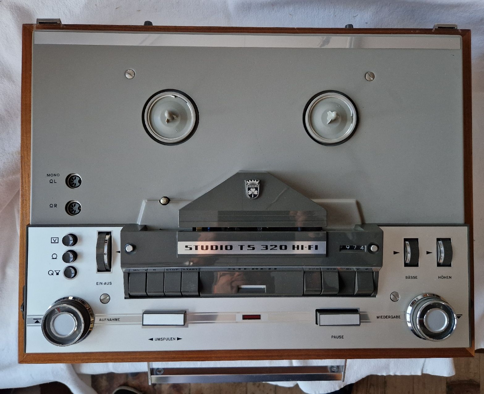 Grundig Apparecchi a nastro: Grundig TS 320 Hi-Fi – Usato da Einsiedeln venduto da Radiofreund