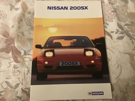 Nissan 200 SX Verkaufsprospekt Februar 1991