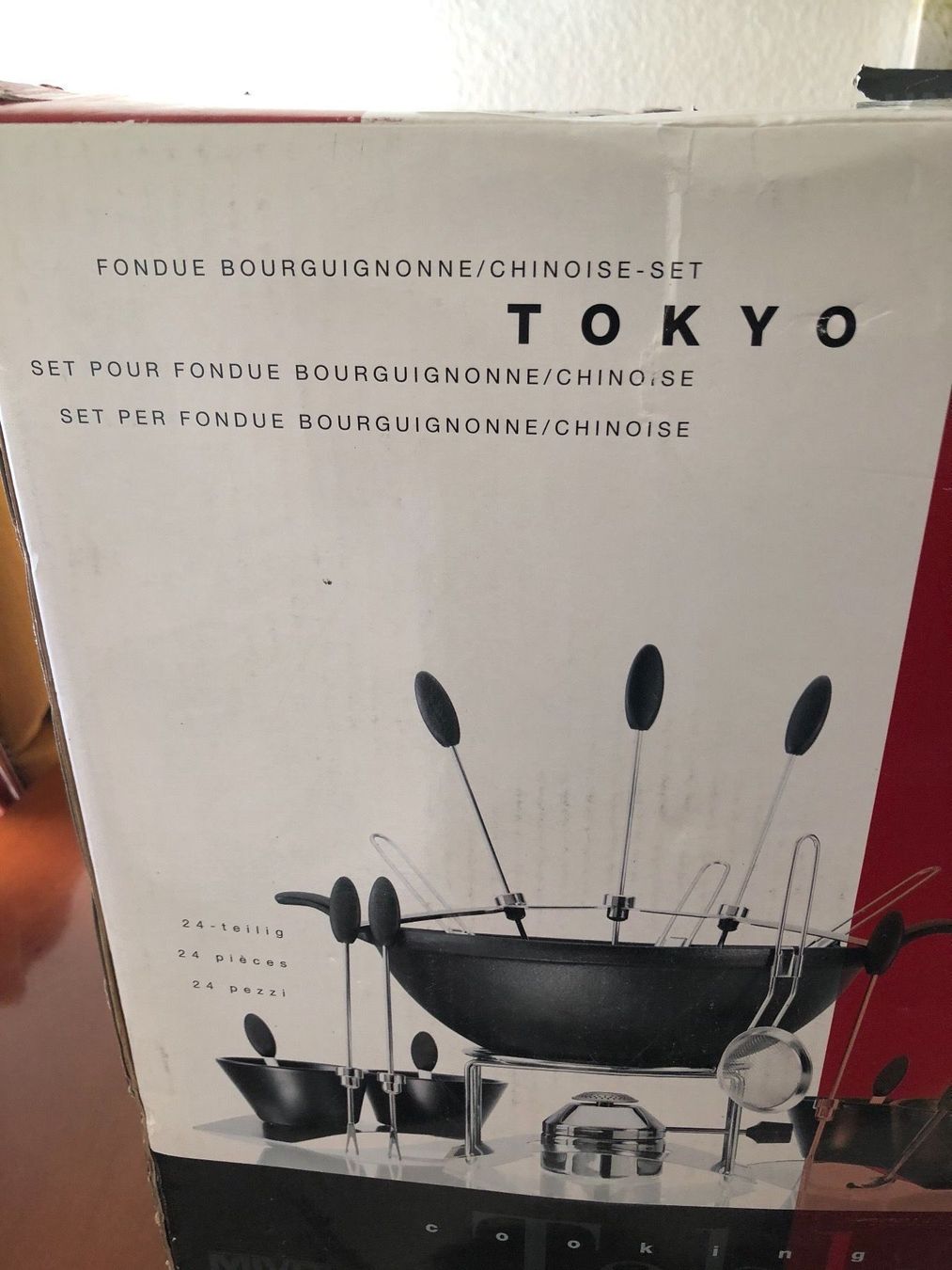Elettrodomestici da cucina: Fondue-Bourgeoise Chinoise Set Neue – Nuovo e nell'imballaggio originale da Basel venduto da Ivana_4 4