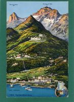 Territet-Glion-Caux, Panoramakarte, 1925, ungelaufen