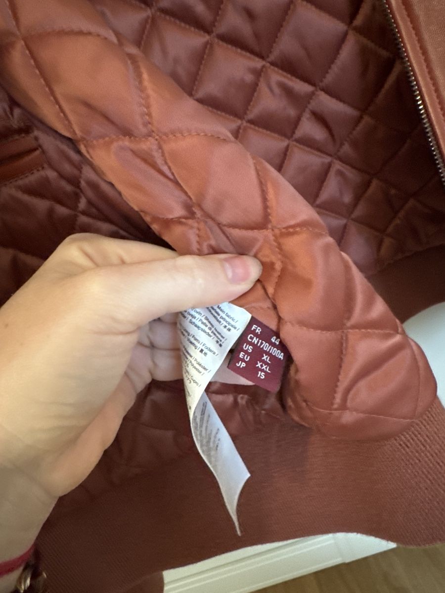 Comptoir des Cotonniers Giacche: Bomber cuir marron – Usato da Fribourg venduto da ksu_65bh 2