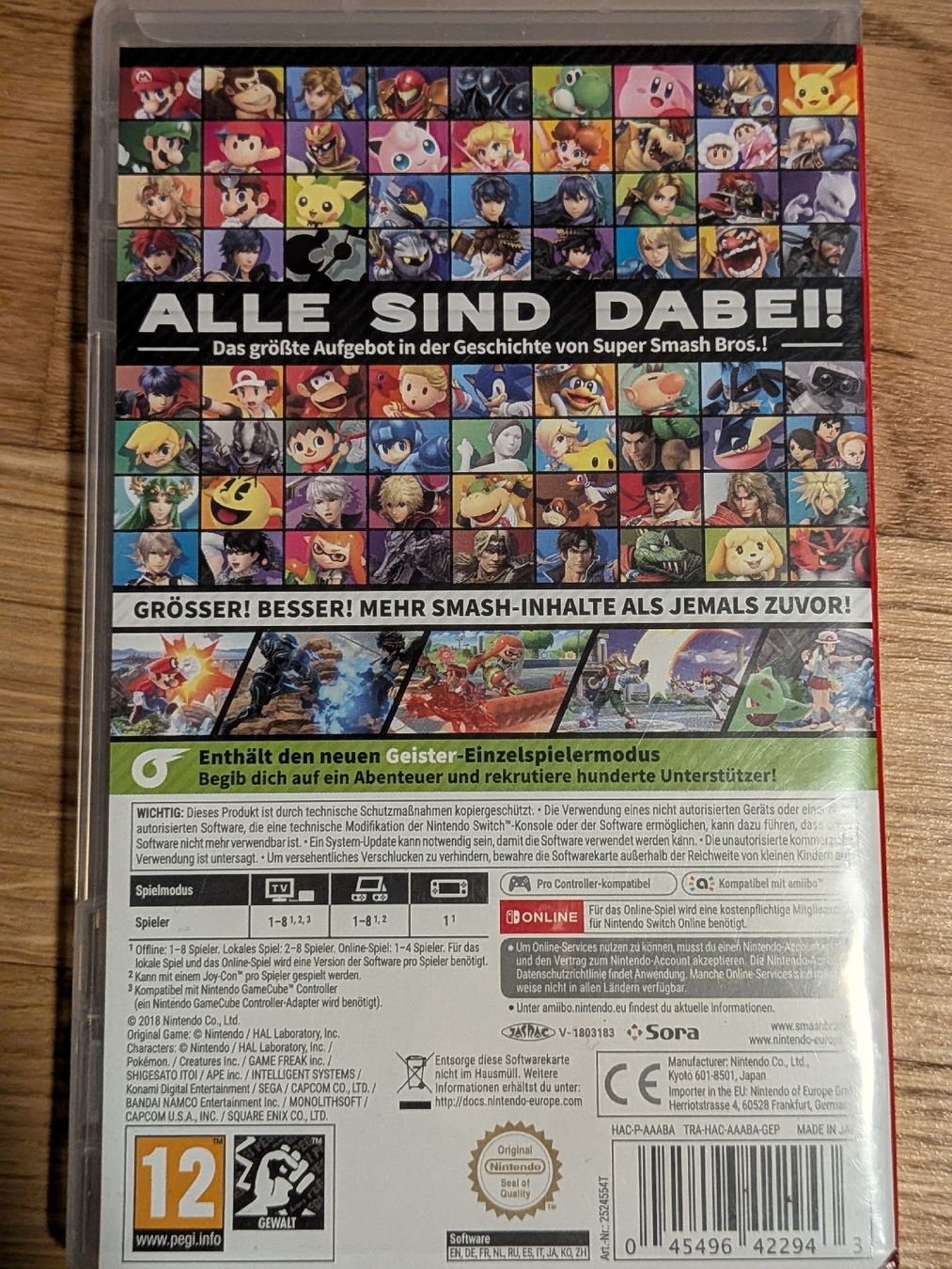 Nintendo Giochi: Super Smash Bros. Ultimate (Nintendo Switch) – Usato da Schlieren venduto da jon_t2zz 2
