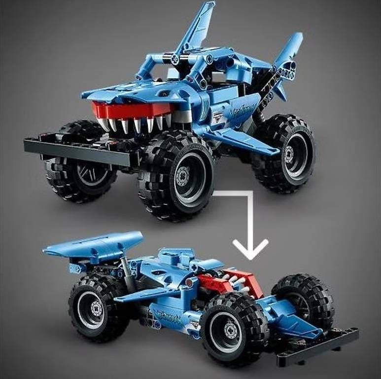 Spielzeuge: LEGO Technic Set 42134 Monster Jam Megalodon – Gebraucht aus Aesch BL von VogelJ 3