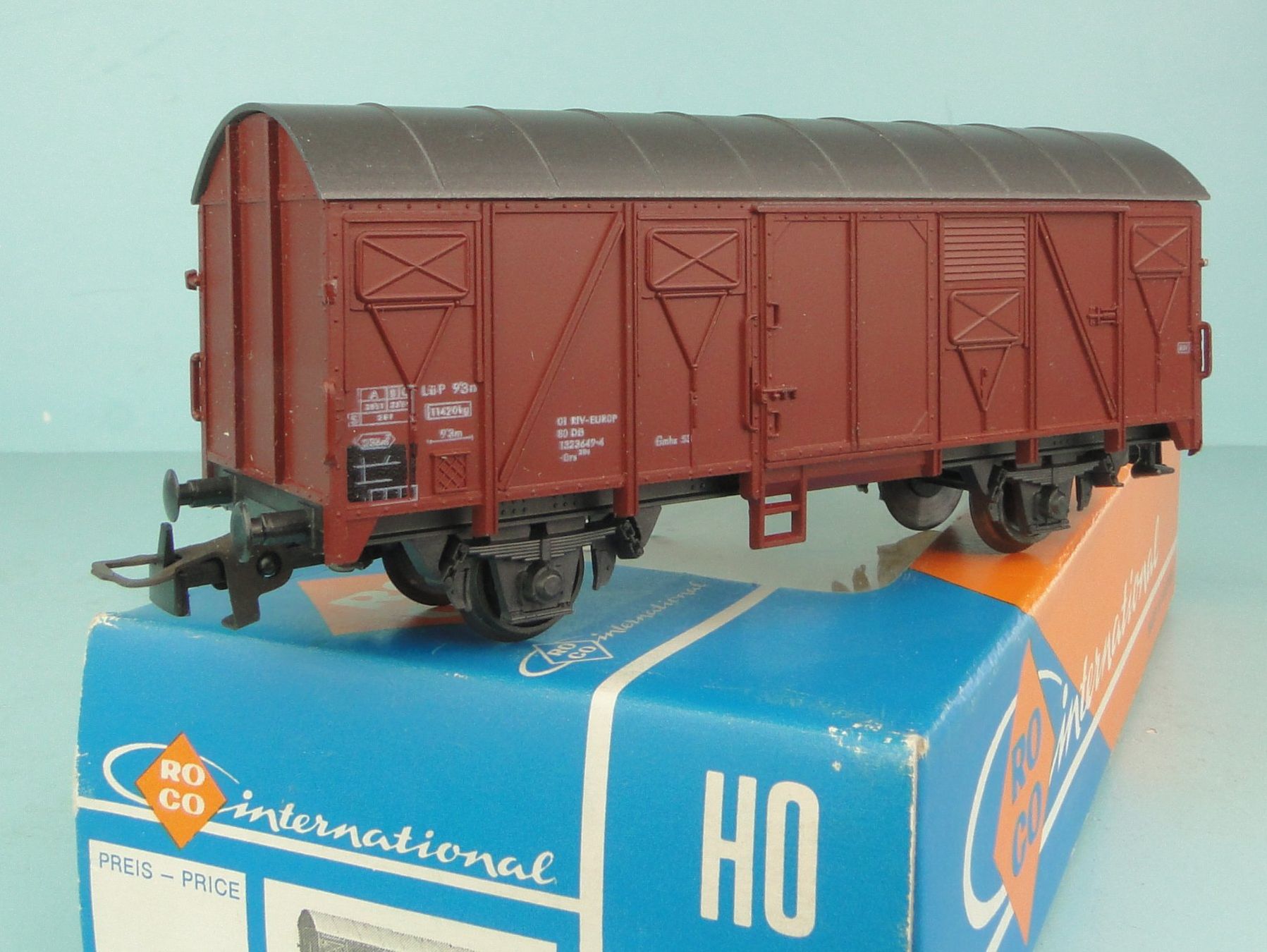 Roco Modellini di ferrovie: Roco 4304 DB Güterwagen – Usato da Bülach venduto da cann11