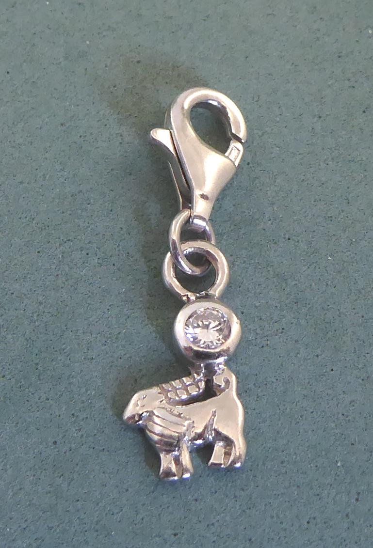 Ciondoli: Anhänger Sternzeichen Steinbock 925 Silber – Usato da Muri AG venduto da silvermouse007 2