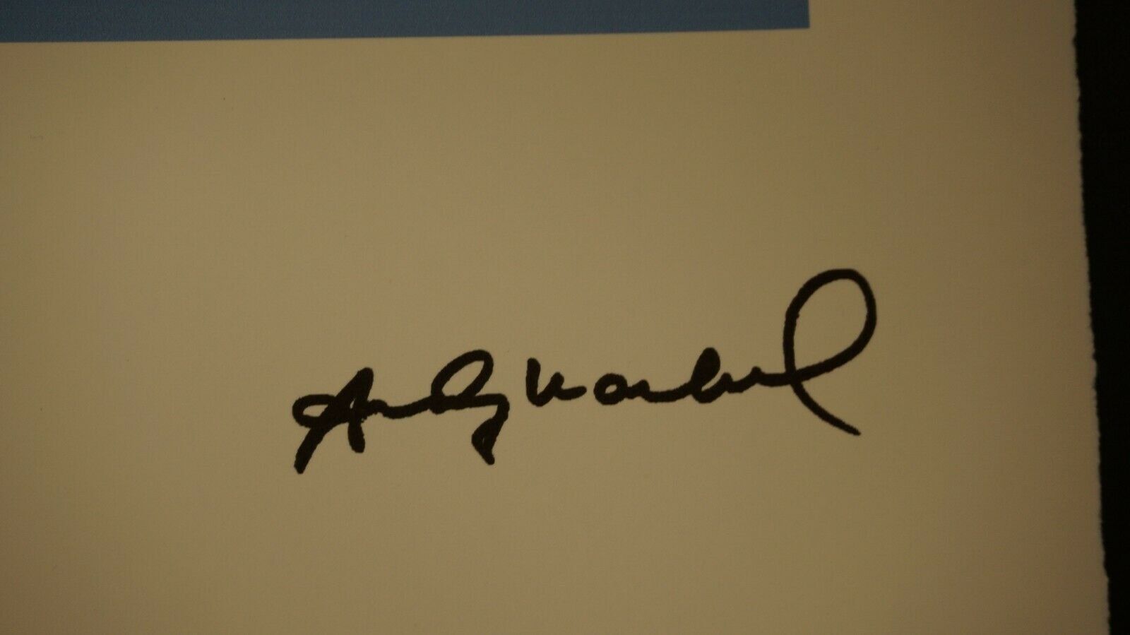 Poster & Bilder: Andy Warhol   HANDNUMMERIERT UND DRUCKSIGNIERT – Gebraucht aus Gersau von kunst-online 3