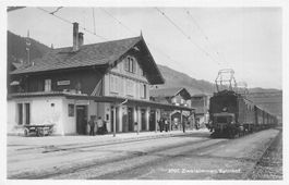 Zweisimmen, Bahnhof