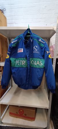 Sauber Petronas Jacke Vintage Michelin Credit Suisse