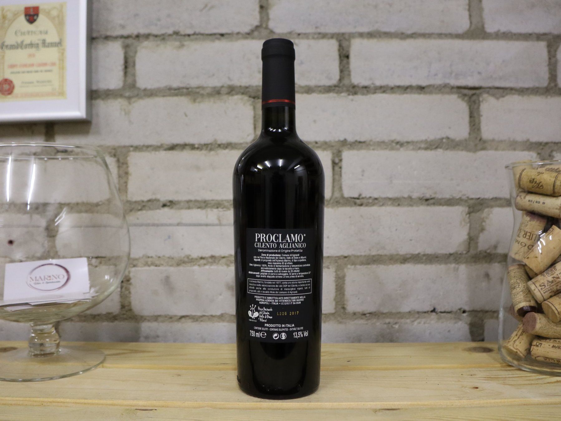 Wein: 2017 Marino Proclamo Cilento Aglianico D.O.P – Neu und originalverpackt aus Münchenstein von wusmarino 1