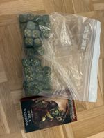 Warhammer Orruk Warclans Karten und Würfel Set gebraucht