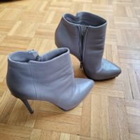 Bottines cuir Le Silla taupe 36