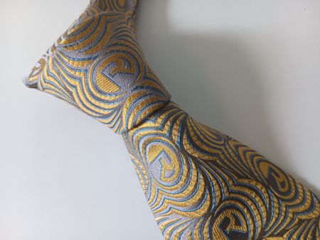 ROCHAS Cravate en soie / Seiden Krawatte (10 cm)