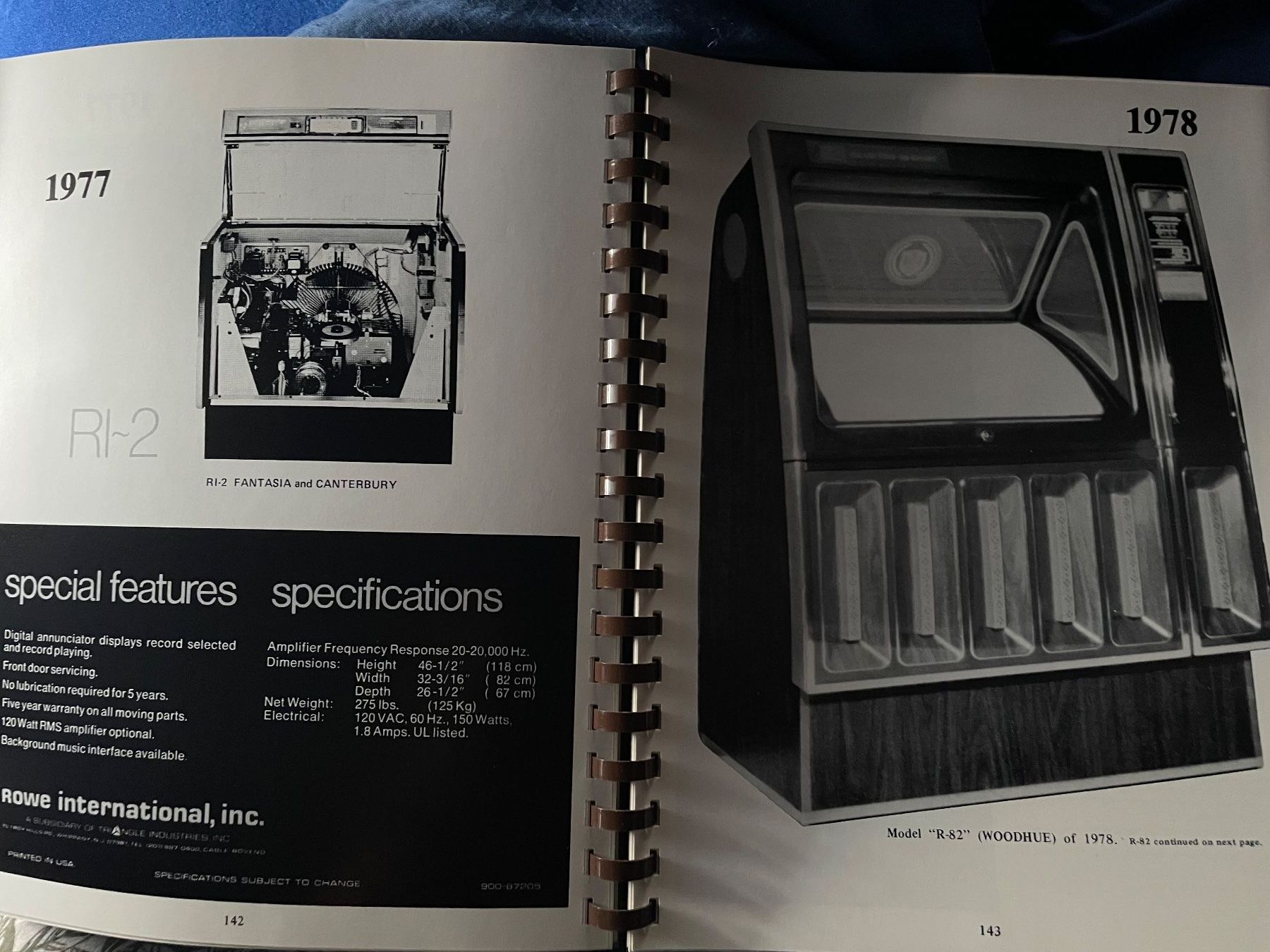 Libri: Buch AMI-Rowe Jukeboxes 1927-1990 Frank Adams – Nuovo (secondo la descrizione) da Adligenswil venduto da Decor-Tech 7