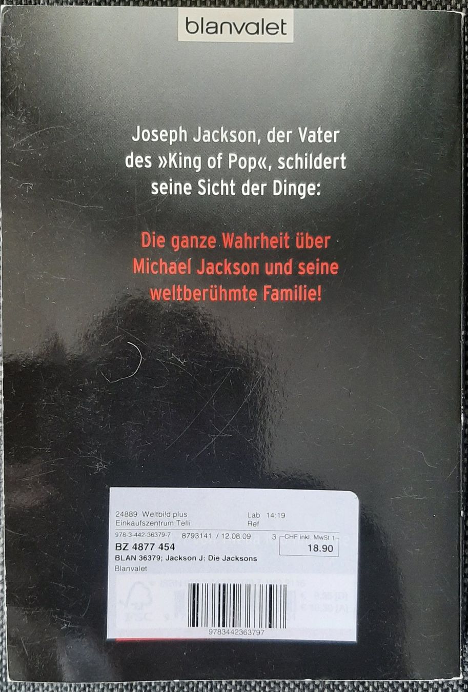 Libri: Die Jacksons - Joseph Jackson (Michael Jackson Vater) – Usato da Watt venduto da Tomaf 1