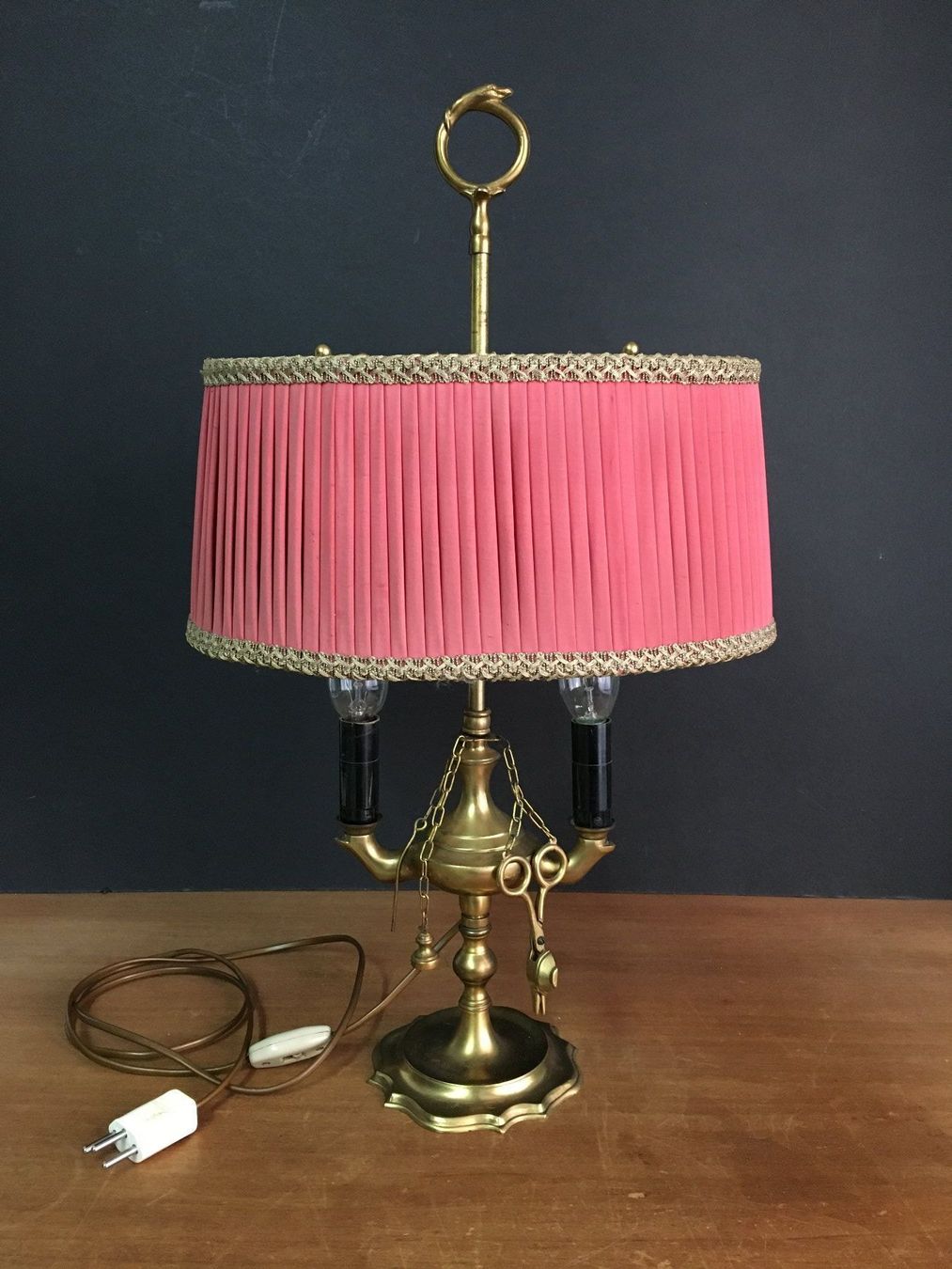 Lampade: Vintage Elégante Florentiner Lampe – Usato da Schaffhausen venduto da vintageville 8