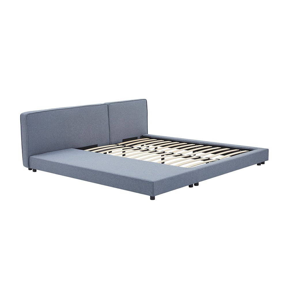 Letti: Bett KOSMOS mit Ablage - 140x200cm - Grau – Nuovo e nell'imballaggio originale da Wallenwil venduto da toesstal-vertrieb 3