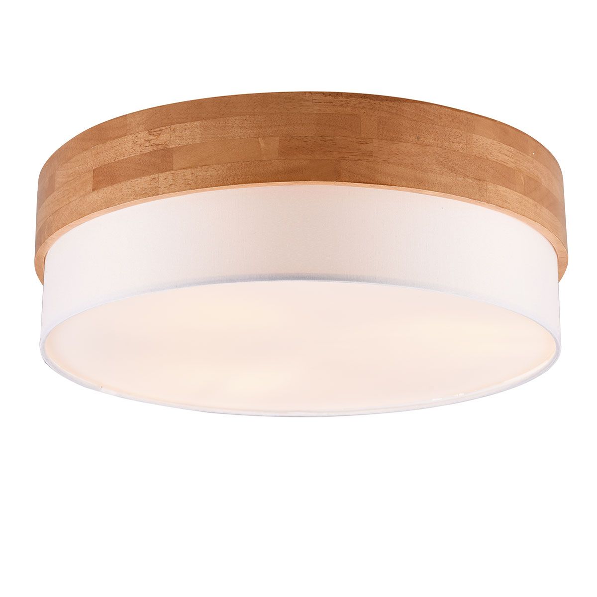 Lampadari & plafoniere: Deckenleuchte, Naturholz, Stoffschirm – Nuovo (secondo la descrizione) da Kreuzlingen venduto da Smart-Light 5