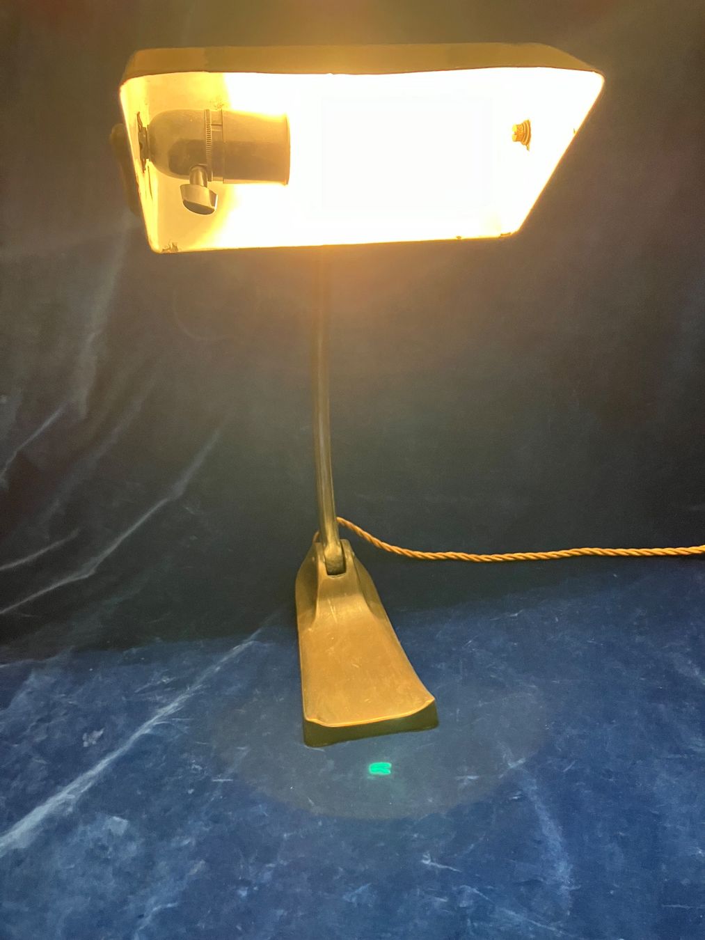 Lampen: SCHACO EMAILLE  BANKERLAMPE UM 1930 – Gebraucht aus Zürich von otomado 5