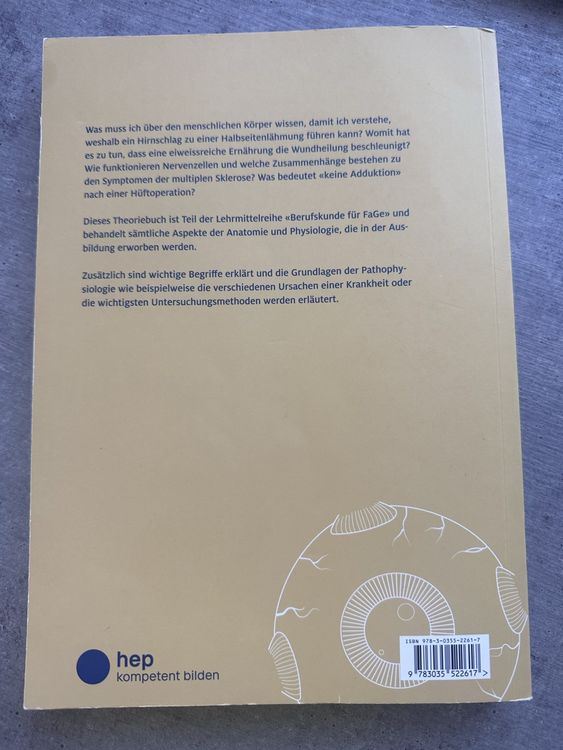 Anatomy and physiology textbook, good condition | Kaufen auf Ricardo