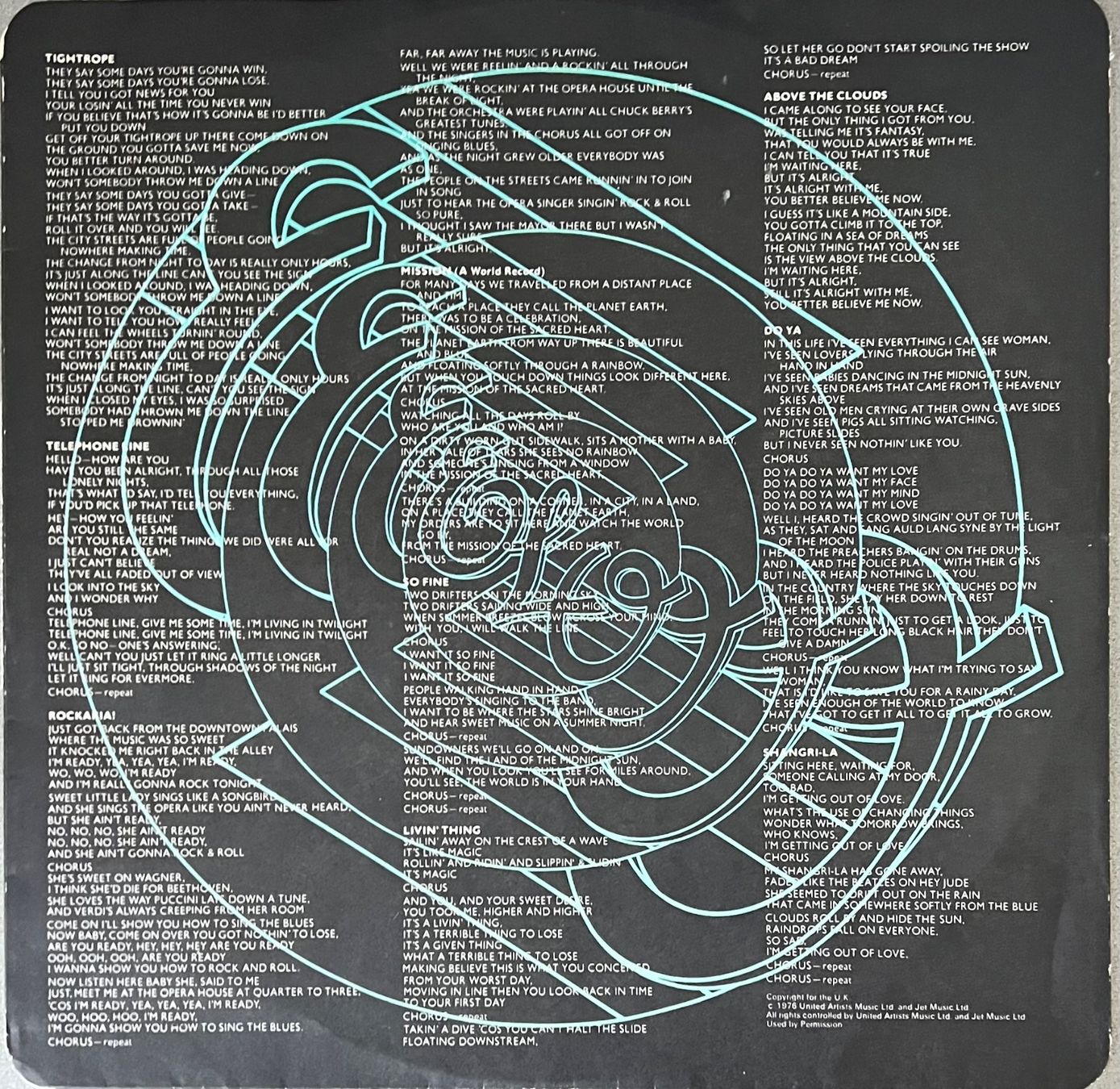 Dischi in vinile: ELECTRIC LIGHT ORCHESTRA - A NEW WORLD RECORD – Usato da Horw venduto da Belowzero0 2
