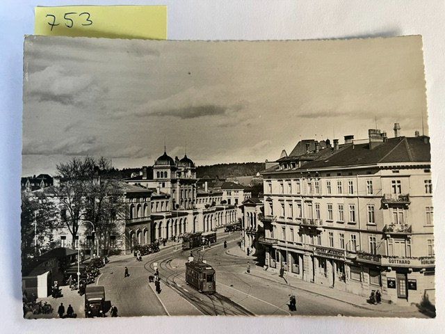 Cartoline postali: alte Ansichtskarte Winterthur Bahnhofplatz – Usato da Niederwil AG venduto da dahu75