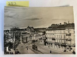 alte Ansichtskarte Winterthur Bahnhofplatz