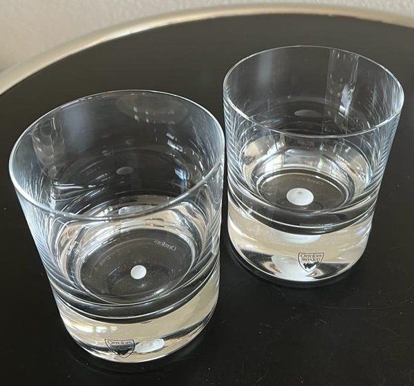 Bicchieri: Orrefors Intermezzo Satin Whiskyglas 2-er Set – Nuovo (secondo la descrizione) da Münchenstein venduto da baselina