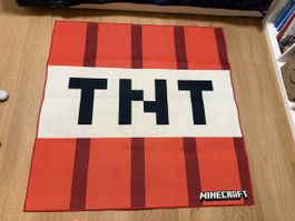 Tapis Minecraft TNT 120x120cm