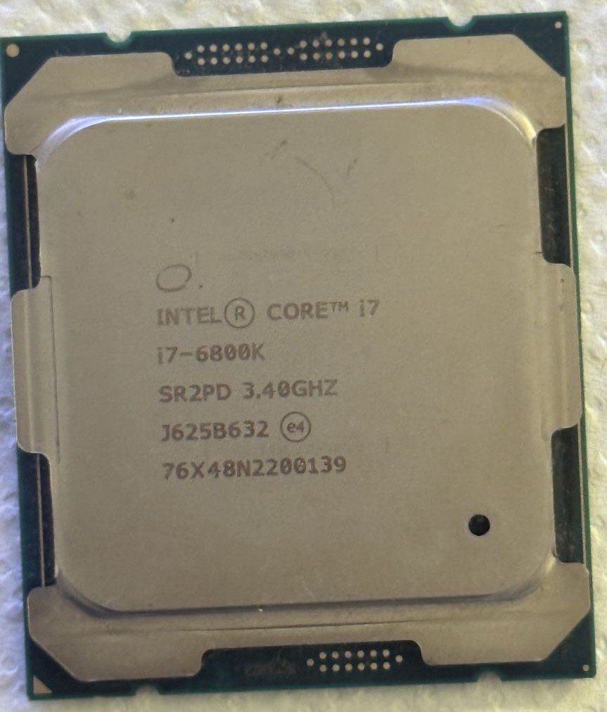 Intel PC: ***TOP*** Intel Core i7-6800K CPU - Geprüft ***TOP*** – Usato da Zofingen venduto da Felix459