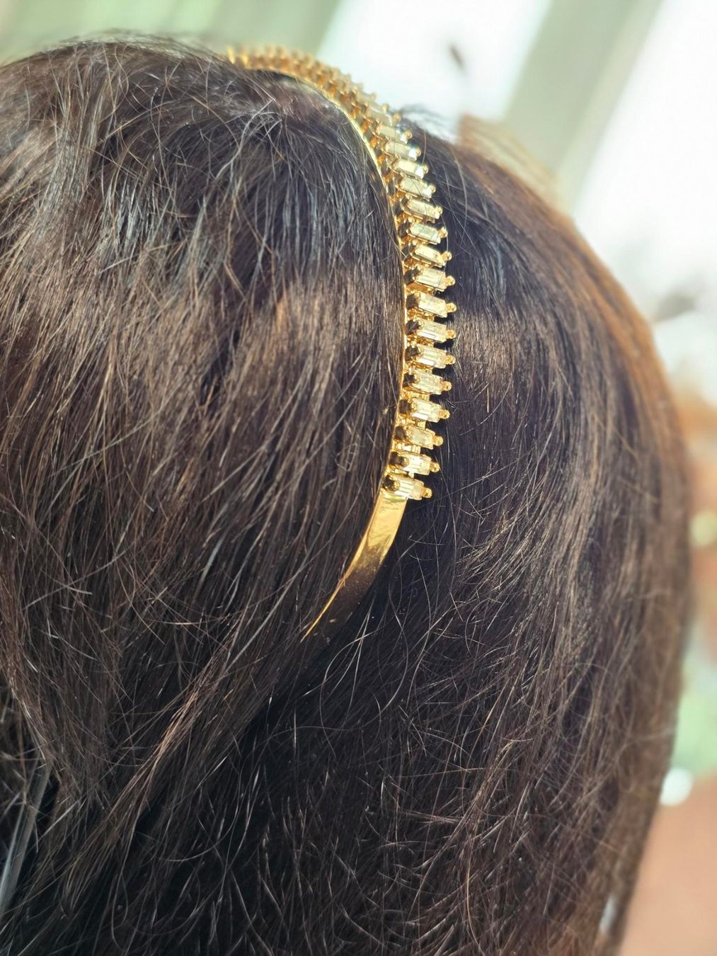 Accessori per capelli: Neu & Robust Goldenes Haarband mit Kristallen – Nuovo (secondo la descrizione) da Zürich venduto da dum_x5xn 6
