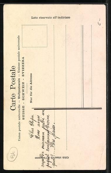 Cartoline postali: AK Bernerin in Tracht am Waschzuber – Usato da Berlin venduto da bartko-reher 1