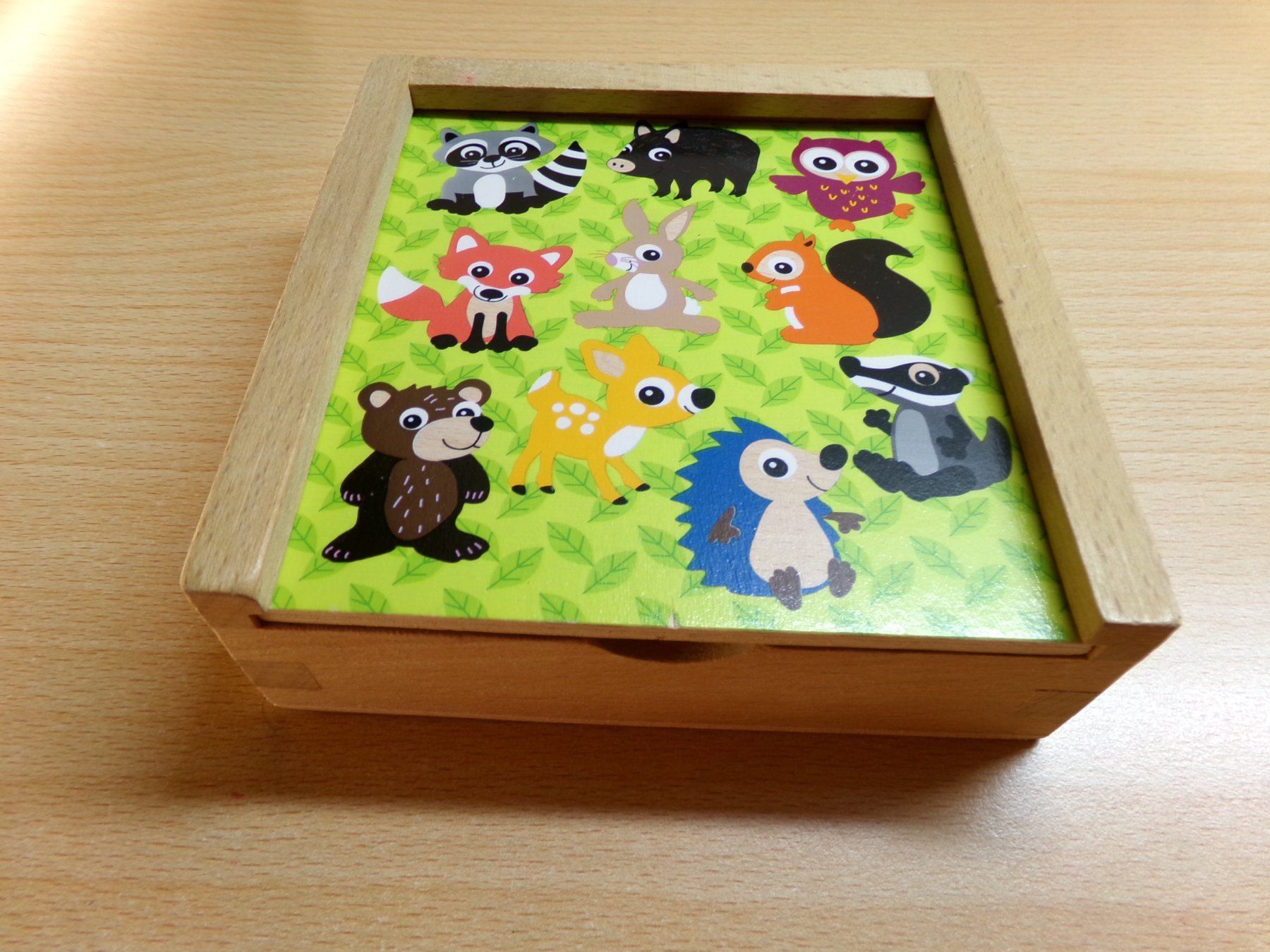 Spiele: Memory mit Tiermotiven aus Holz – Gebraucht aus Hombrechtikon von Se9 8