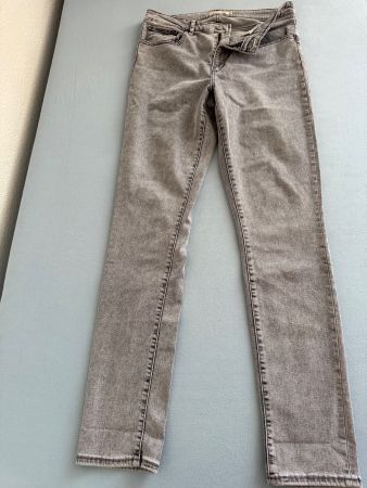 LEVIS 721 PREMIUM, GR.31, GRAU, HIGH RISE SKINNY