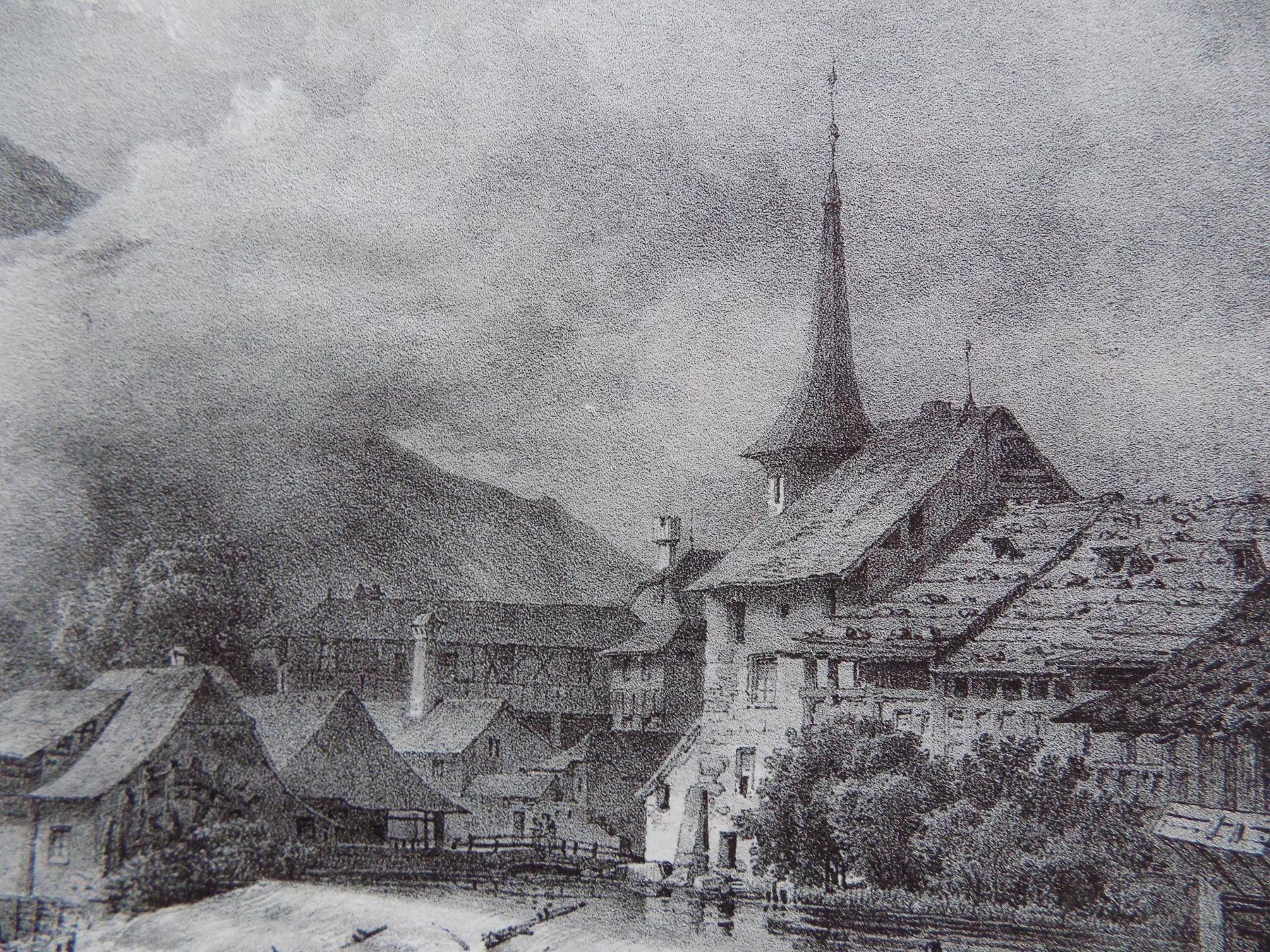 Incisioni: Unterseen Interlaken – Usato da Risch venduto da Rischli15 8