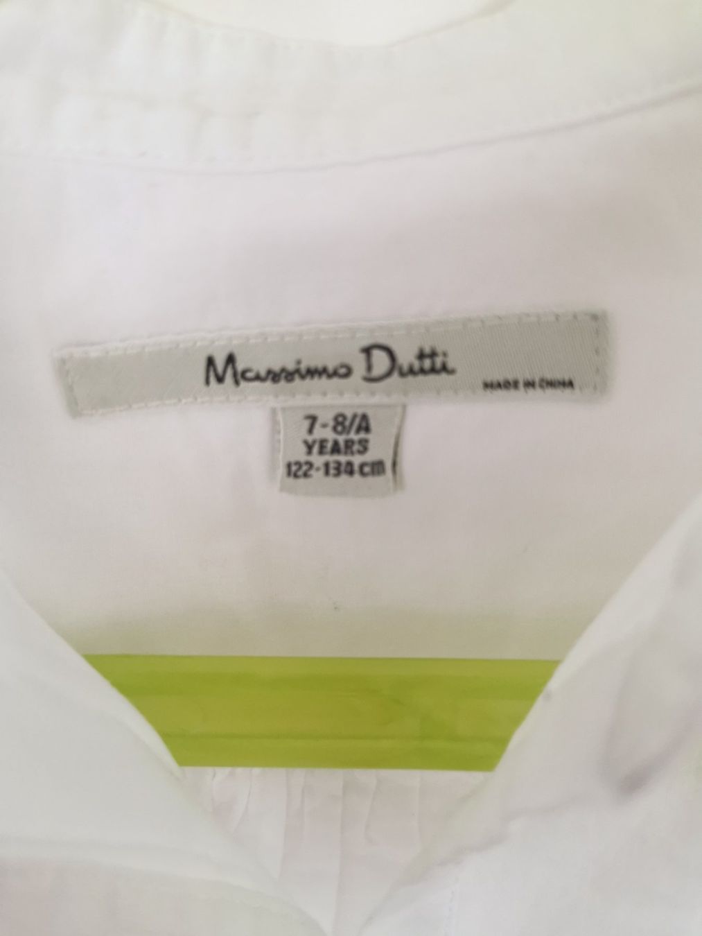 Massimo Dutti Camicette, T-shirt & Top: HEMD-BLUSE WEISS MASSIMO DUTTI GR. 128 – Usato da Erlenbach ZH venduto da alisamilana 1