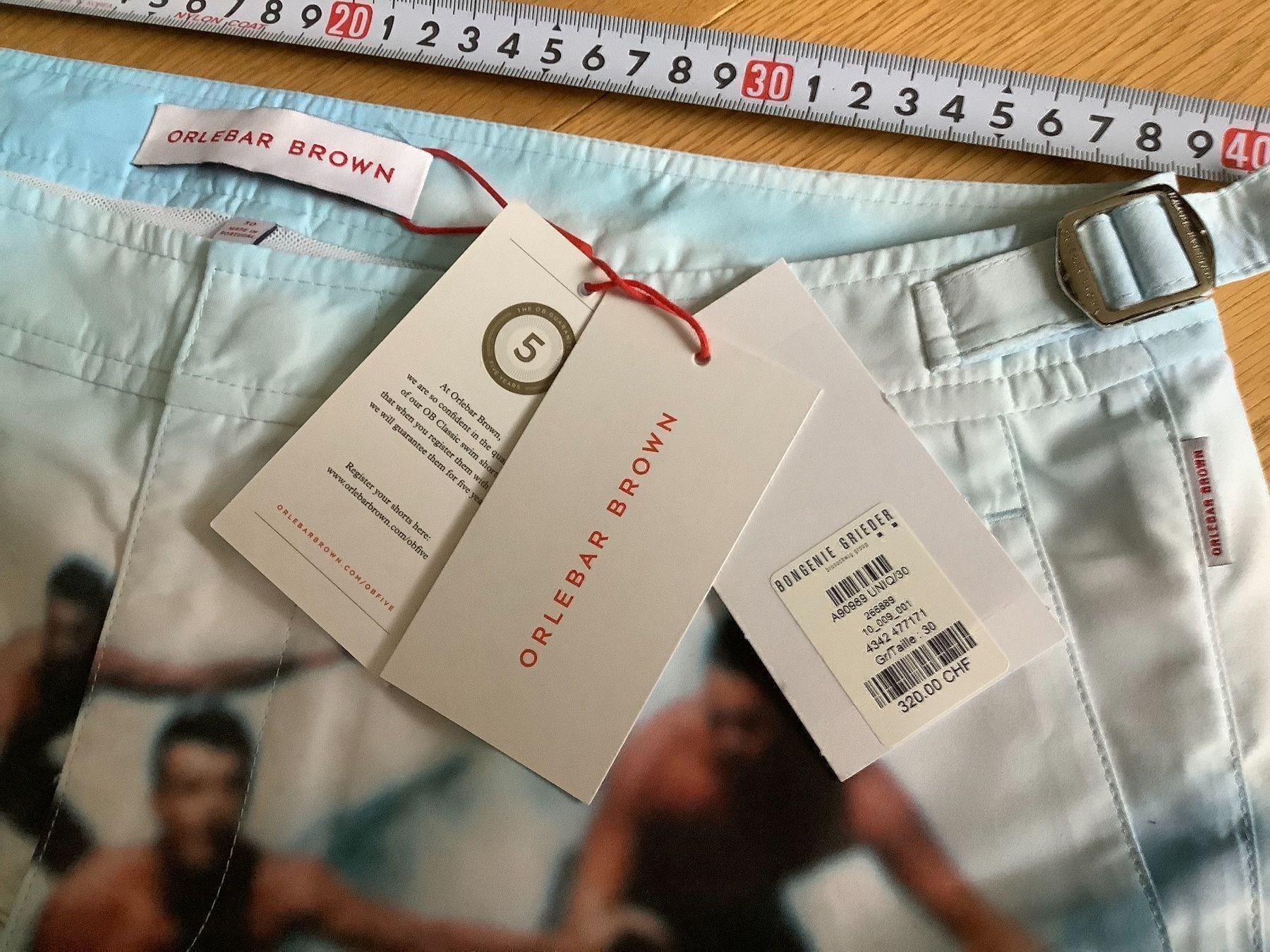 Pantaloni: Orlebar Brown Badehose Gr 30 NP 320.- – Nuovo e nell'imballaggio originale da Wetzikon ZH venduto da Uturn4 2
