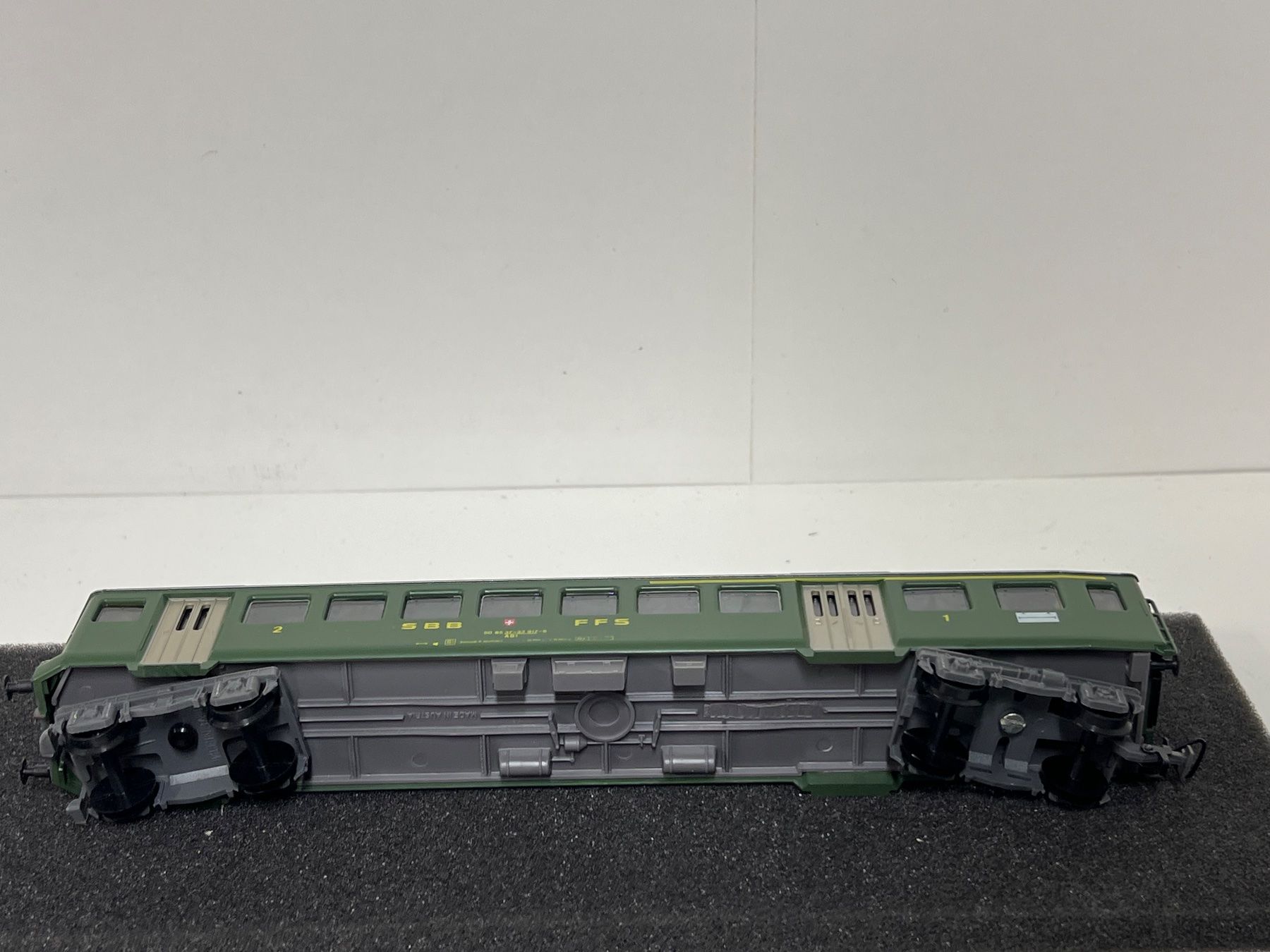Kleinbahn Modellini di ferrovie: KLEINBAHN Steuerwagen  SBB H0 DC – Usato da Neuenhof venduto da ludovicco 6