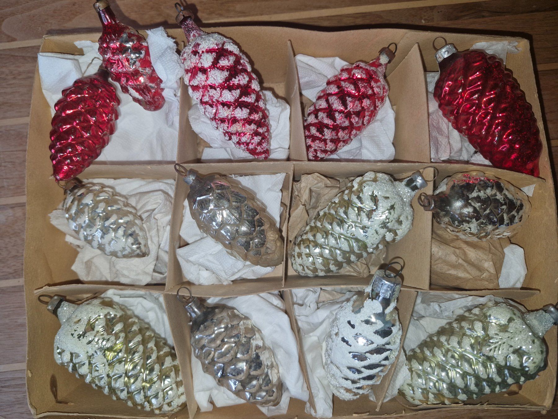 Alle Dekorationen: antiker Christbaumschmuck – Gebraucht aus Guarda von rue_bpd7