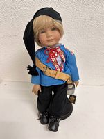 Vintage Heidi Ott Puppe «Schellenursli / Schweizer Knabe»