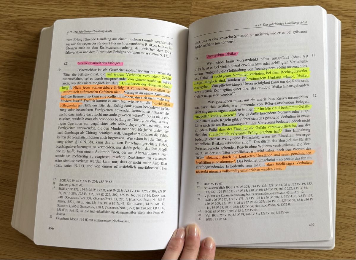 Libri: Schweizerisches Strafrecht - Allgemeiner Teil I – Usato da Emmenbrücke venduto da Florentina27 3
