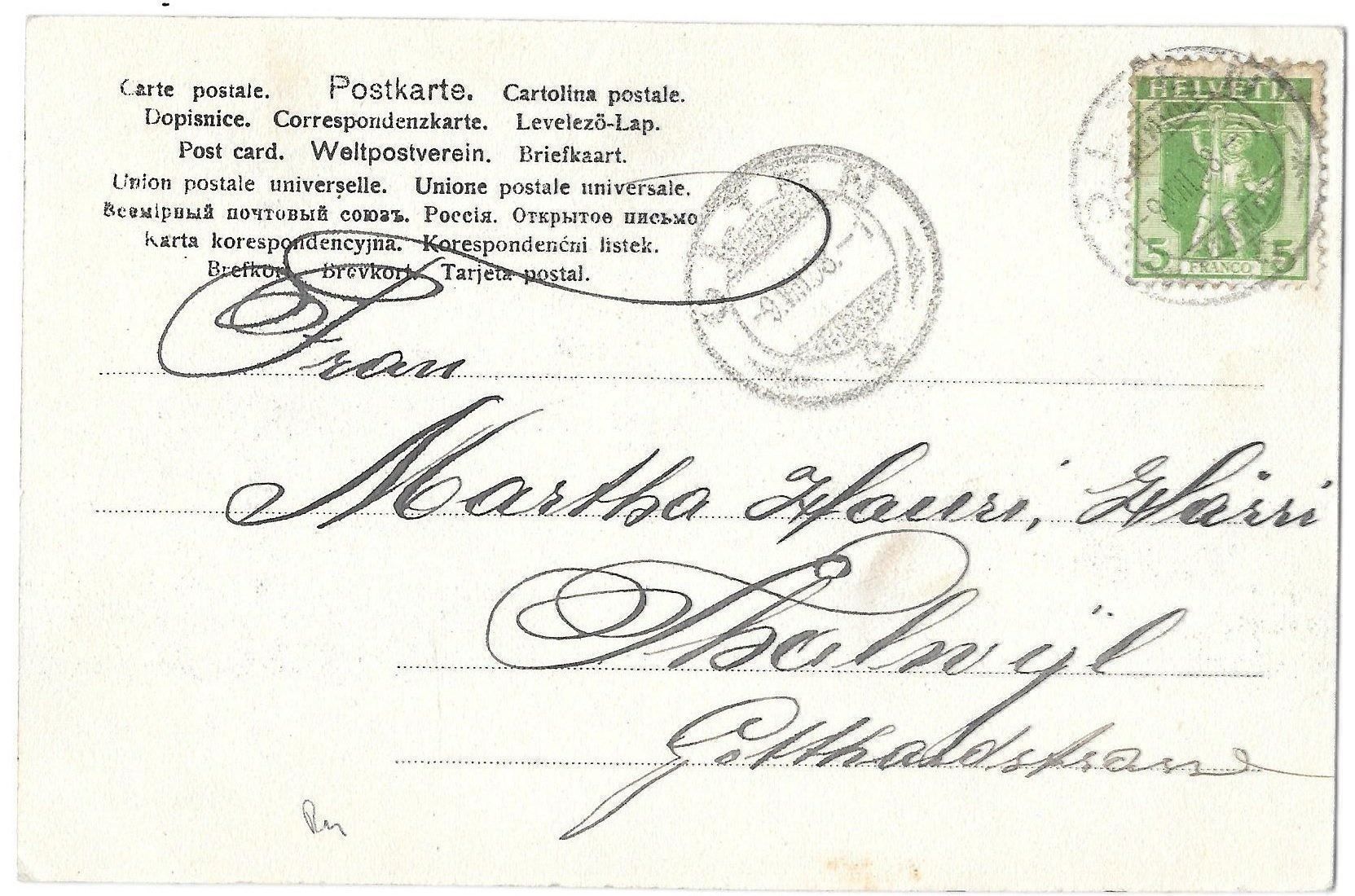 Cartoline postali: Olten Amthausquai coloriert – Usato da Olten venduto da clotaldi 1