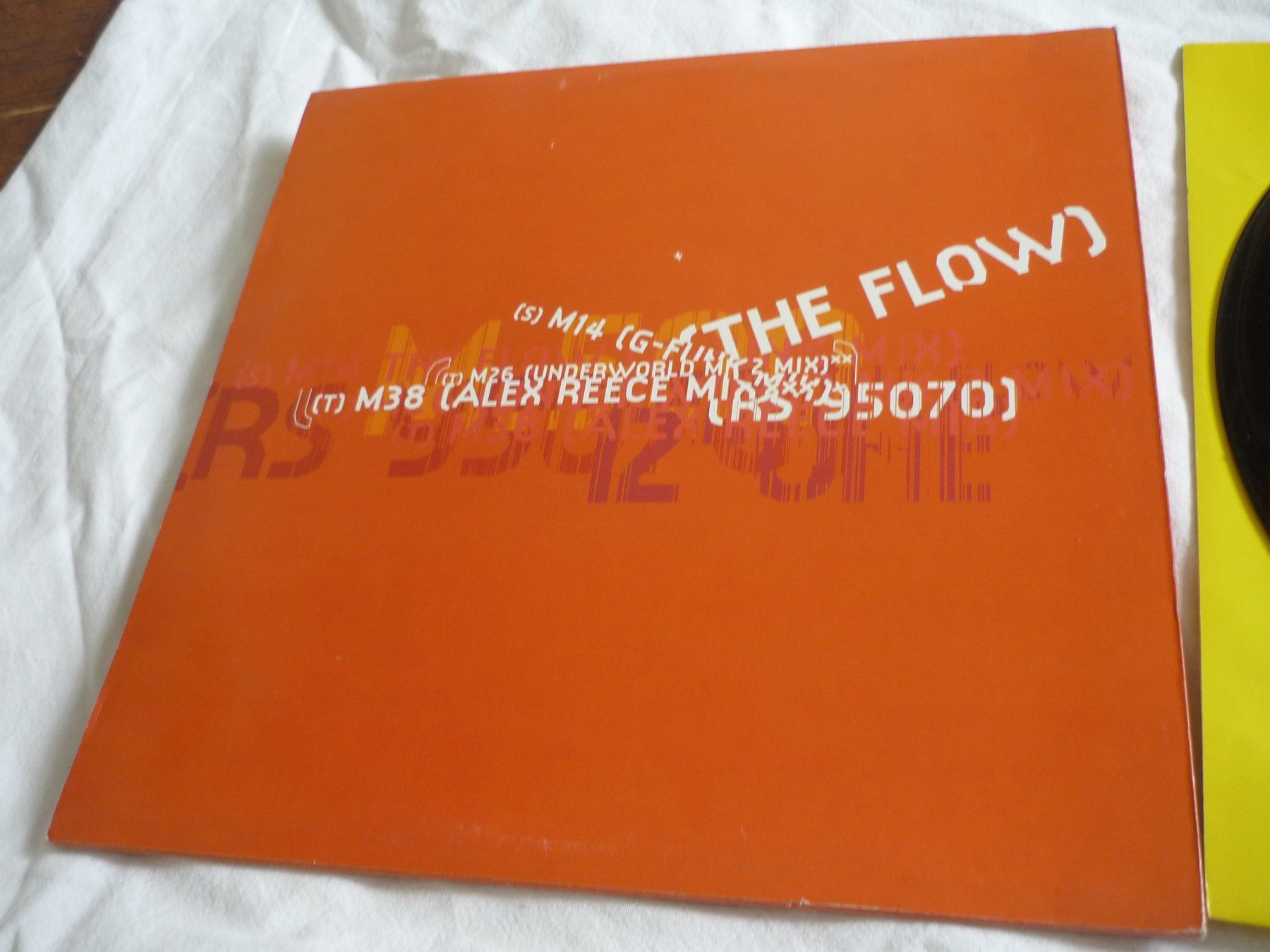 Dischi in vinile: Rare Techno Vinyl - Juan Atkins - model 500 the flow – Usato da Beringen venduto da Flatretriever
