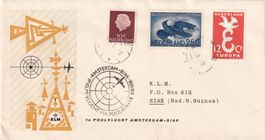 Erstflug KLM Amsterdam - Biak (Niederl. Neuguinea) 1958