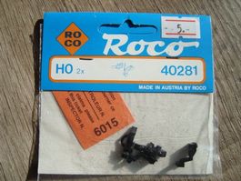 Kurzkupplungsköpfe für Bahnwagen. HO von Roco Art. 40281