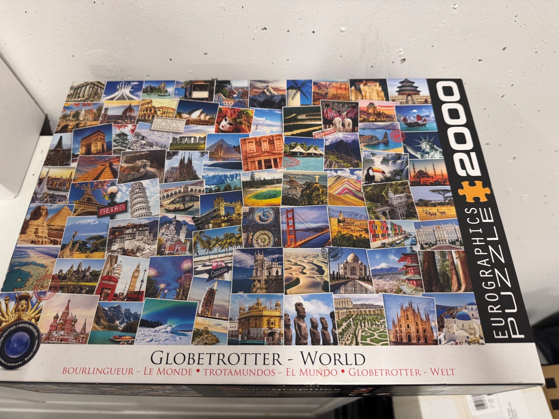 Puzzle: Globetrotter World Travel Puzzle 2000 – Usato da Zürich venduto da di_archive 1