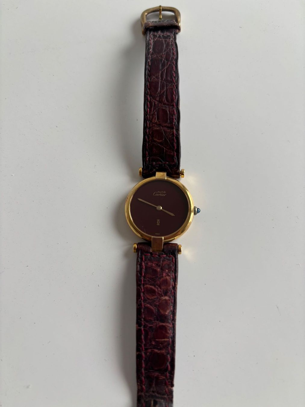 Cartier Orologi: Must de Cartier Quartz Uhr – Usato da Baar venduto da risobi 1