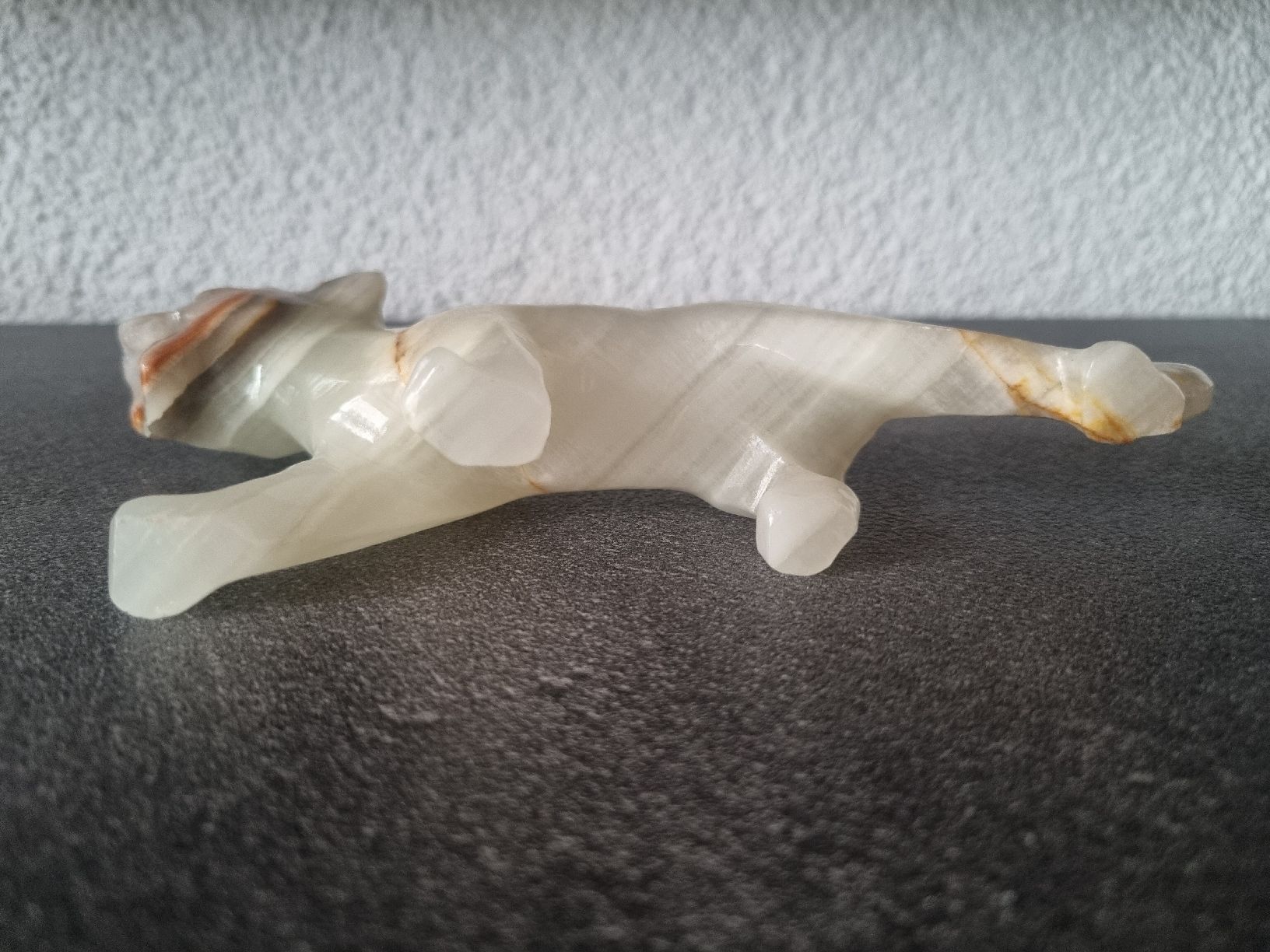 Statuette: Onyx-Panther, Maison Jansen, ca 1930 – Usato da Heimberg venduto da Blitzli3 3