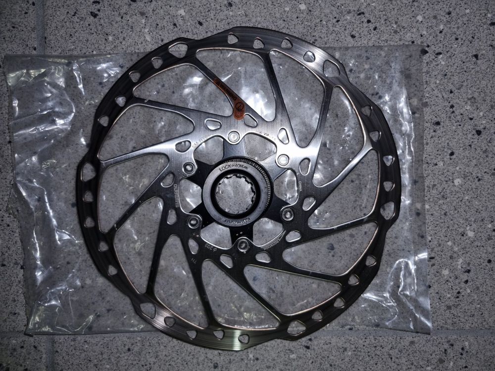 rotor 203mm shimano